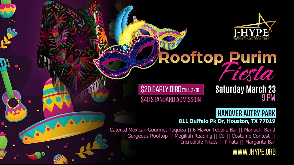 Rooftop Purim Fiesta