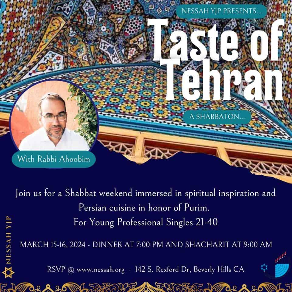 Taste of Tehran in Honor of Purim