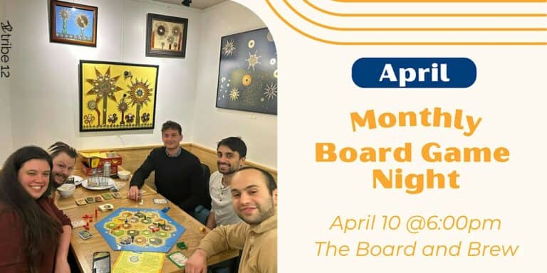 4.10.24  April Monthly Board Game Night