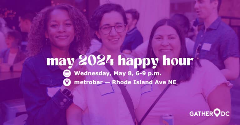 GatherDC May Happy Hour: Jewish 20s and 30s