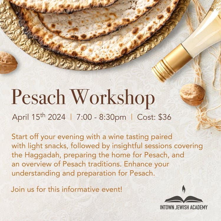 Pesach Workshop