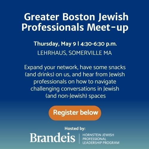 Jewish professionals meet-up