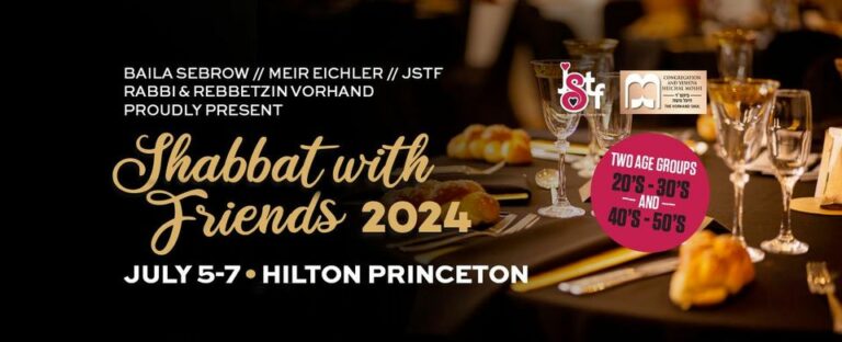 Shabbat with friends 2024
