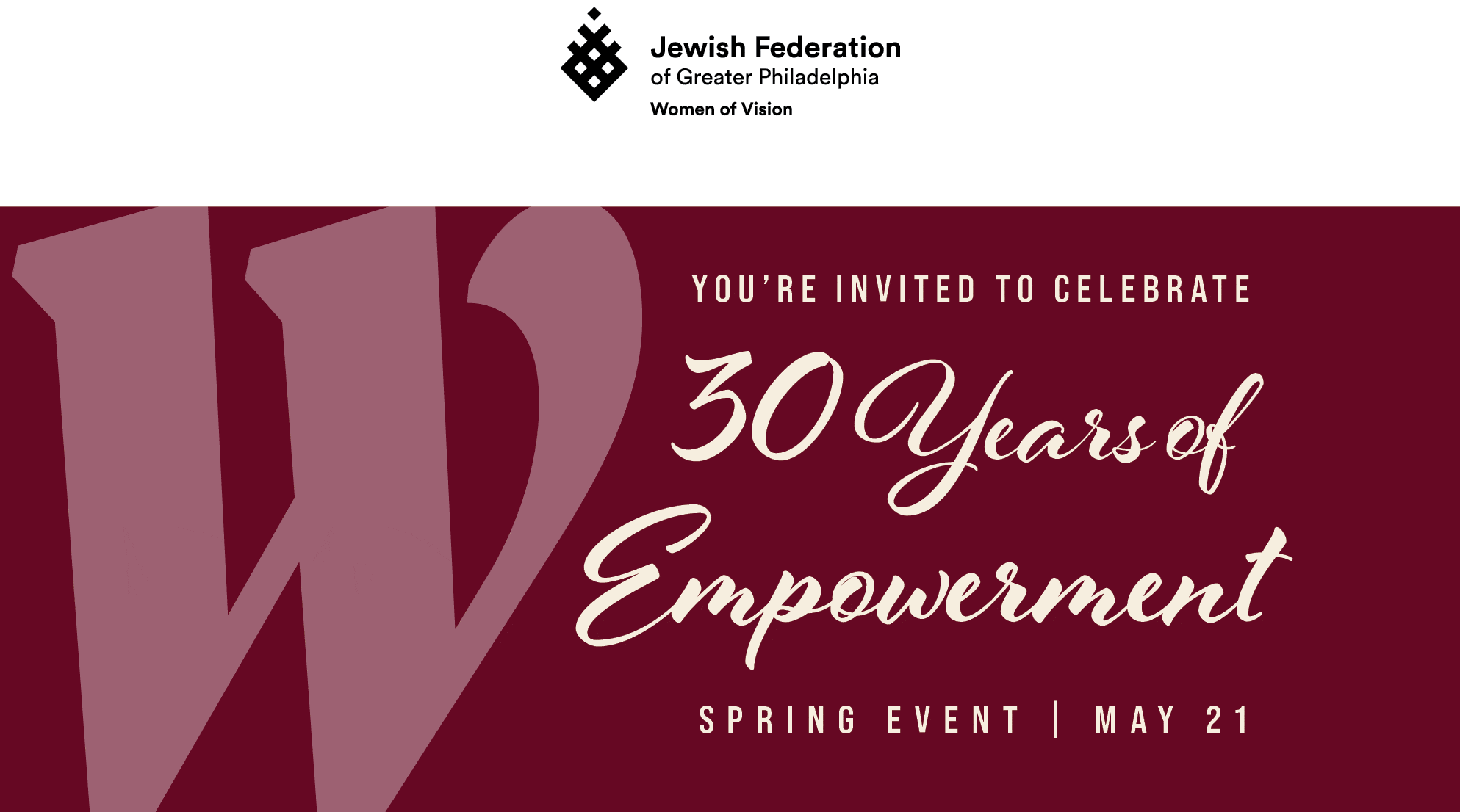 Women of Vision Spring Event