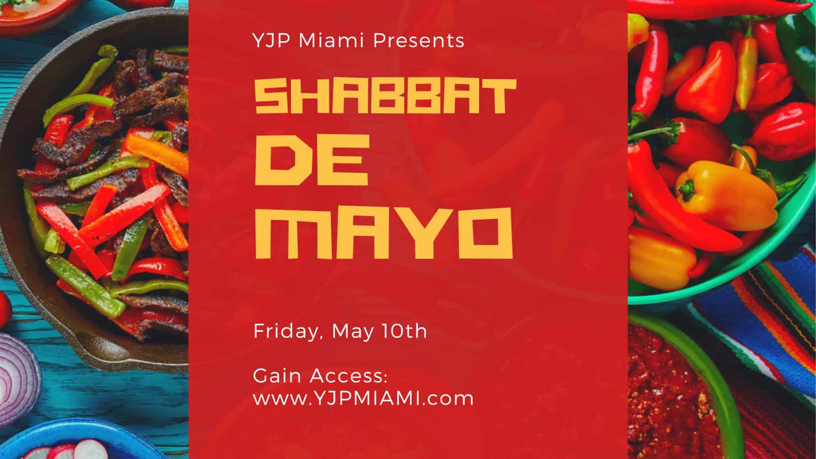 Shabbat de Mayo – Shabbat Dinner & Cocktails