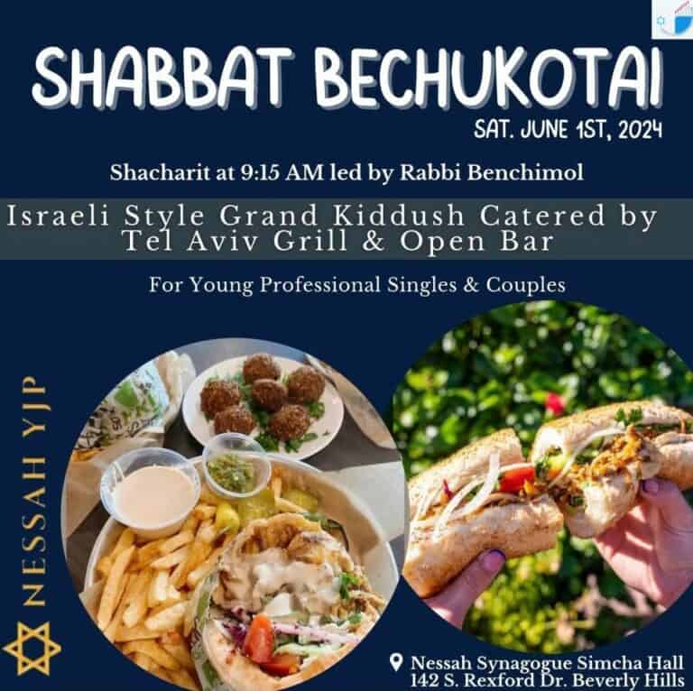 Nessah’s Kidush club-Weekly