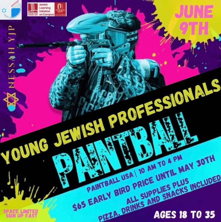 Paintball for Young Jewish Professional (Ages 18 to 35)