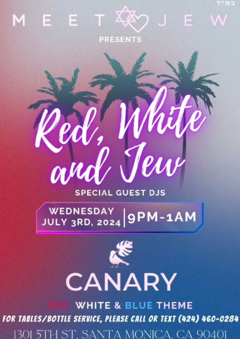 RED, WHITE, AND JEW PARTY!