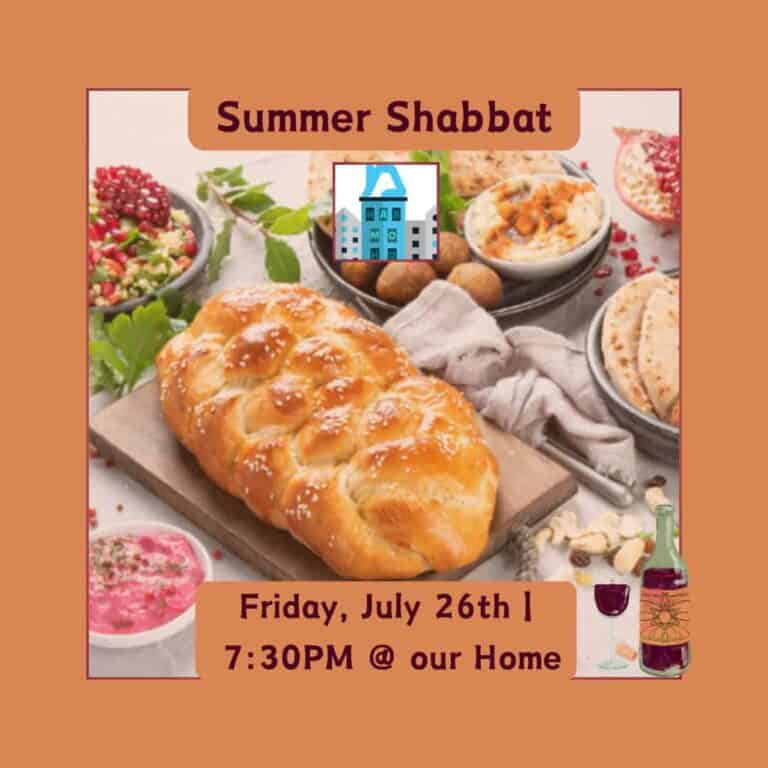 Summer Shabbat