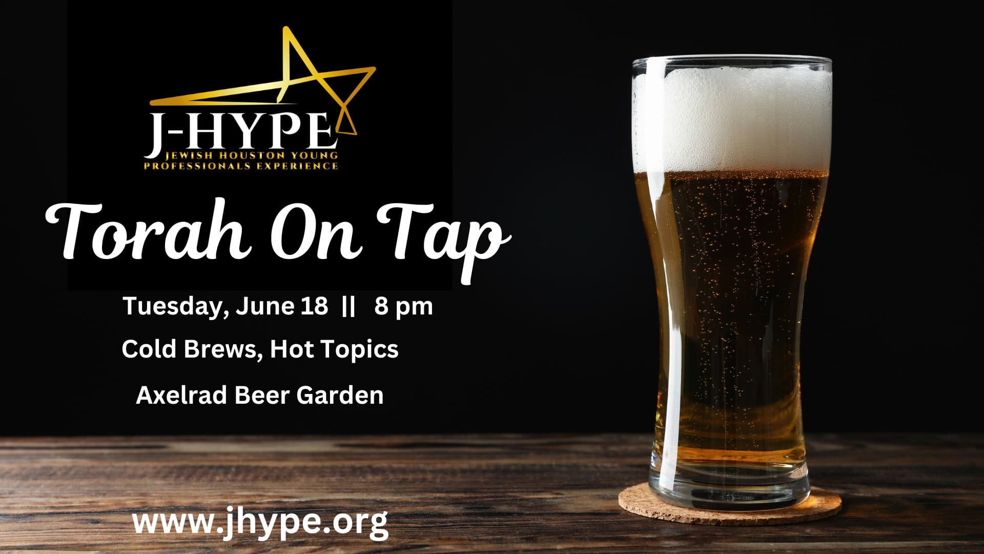 Torah on Tap JHYPE