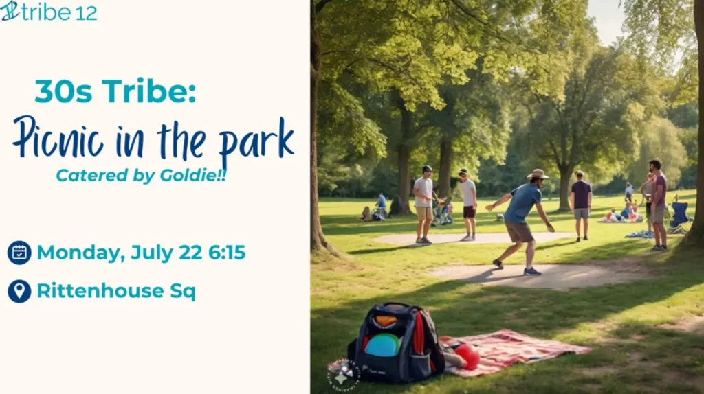 30s Tribe Picnic in the Park