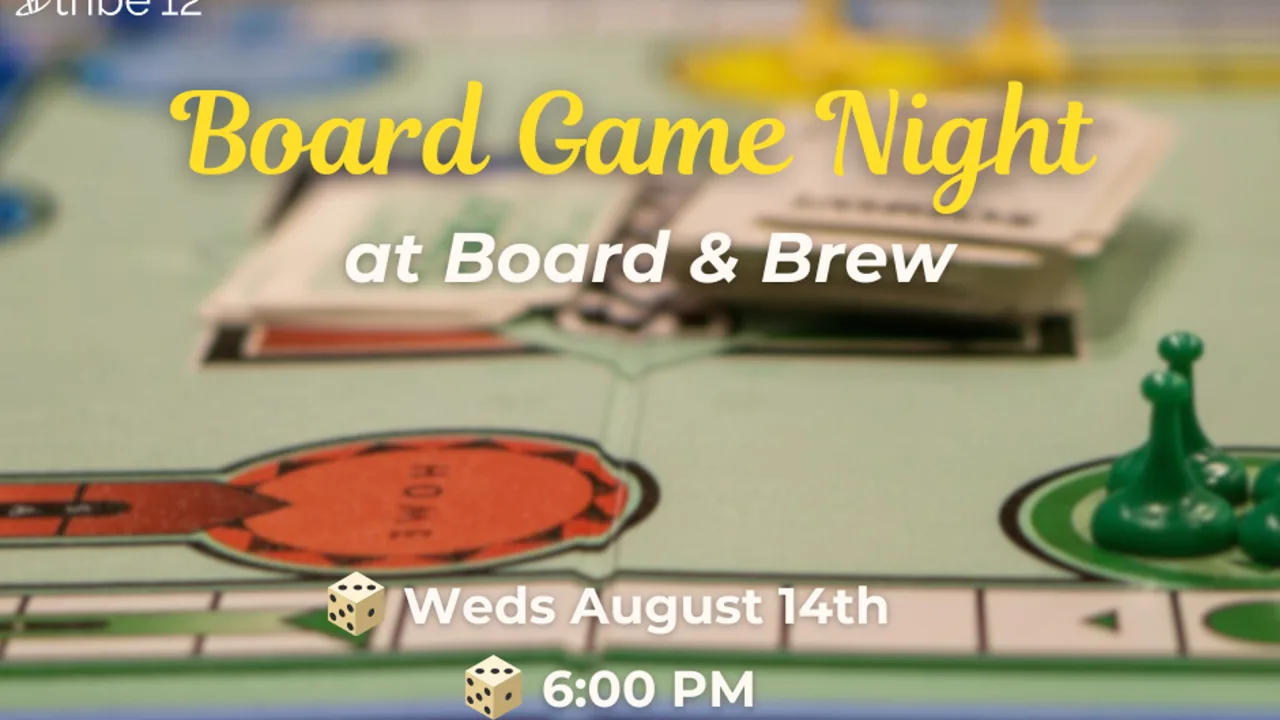 Monthly Game Night 08.14.24