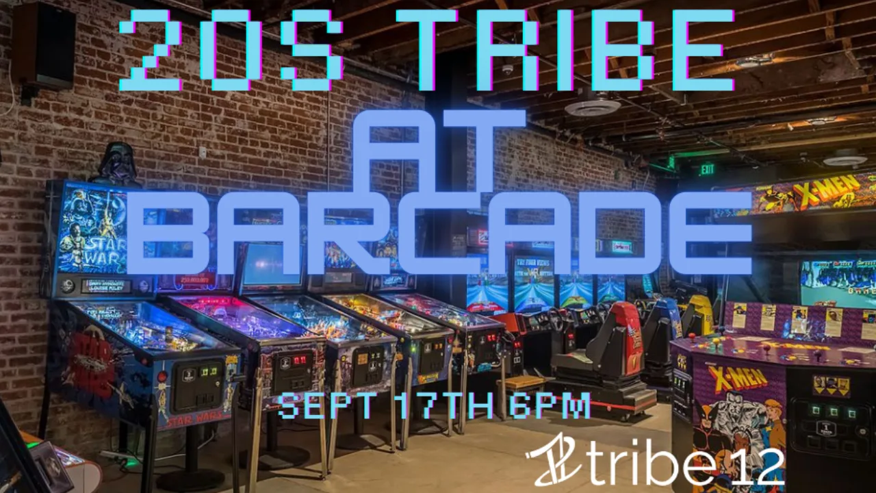 20s tribe at Barcade 09.17.24