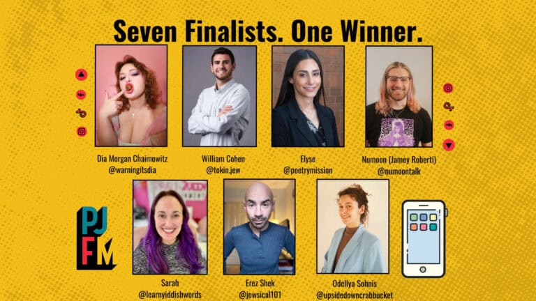 AND THE WINNER IS… UNAPOLOGETICALLY JEWISH Contest Finale