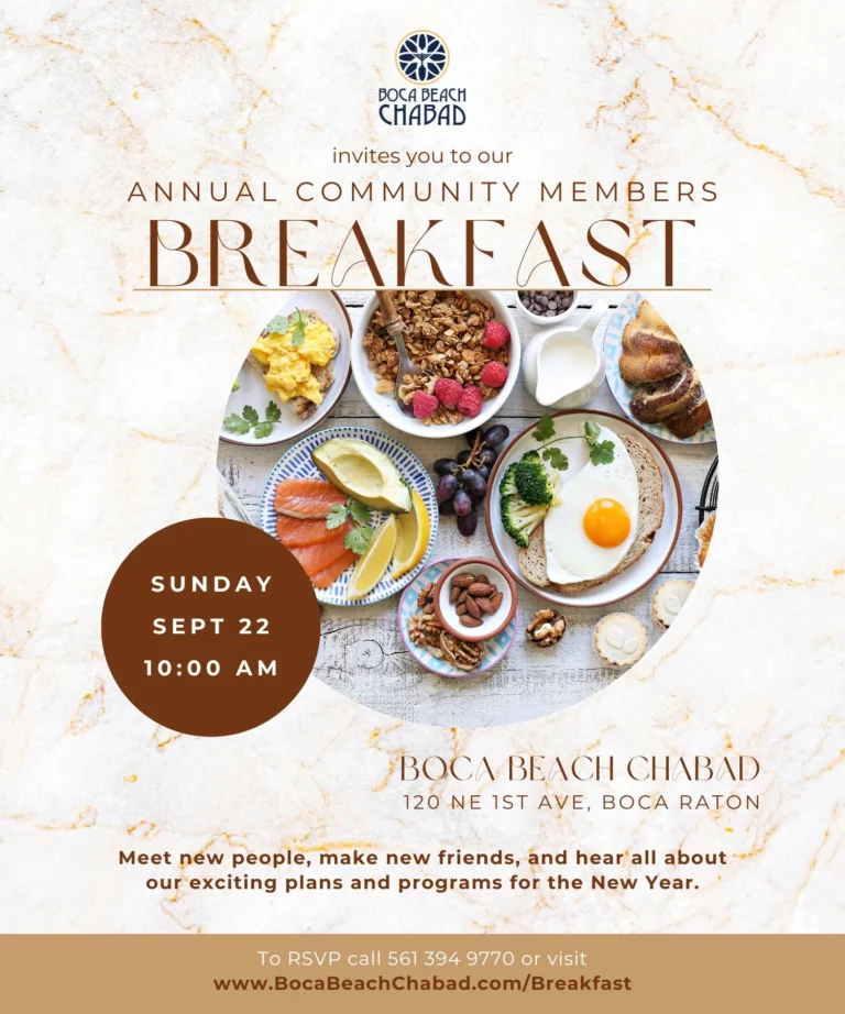 Annual Community Members Breakfast