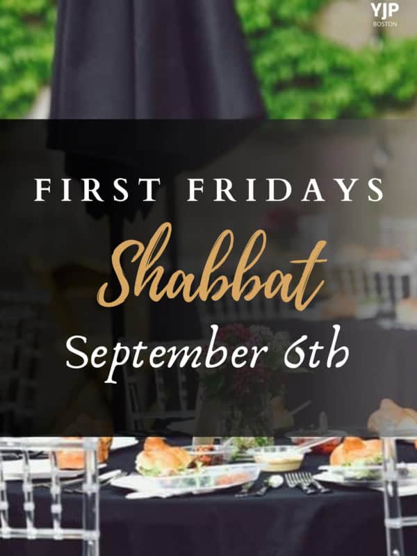 First Fridays Shabbat Dinner – September
