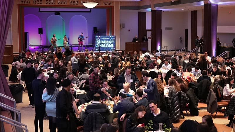 Friday Night Club Temple Emanu-el banner