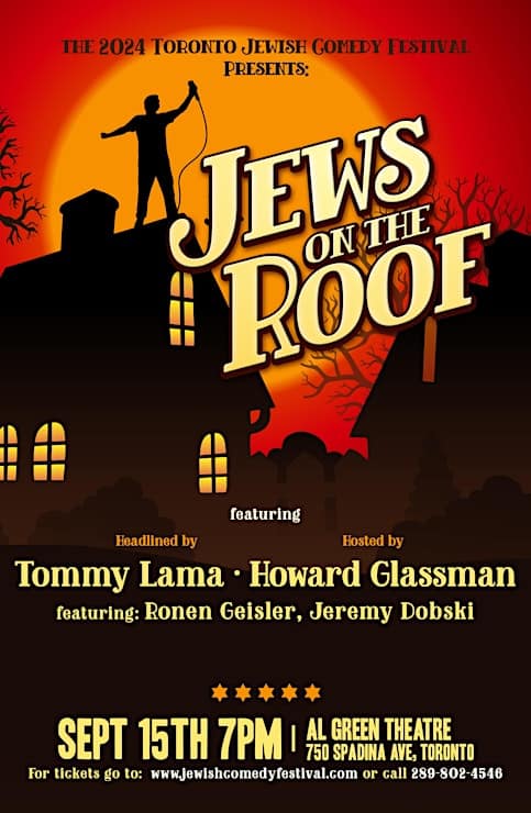 Toronto Jewish Comedy Festival Presents: Jews on the Roof