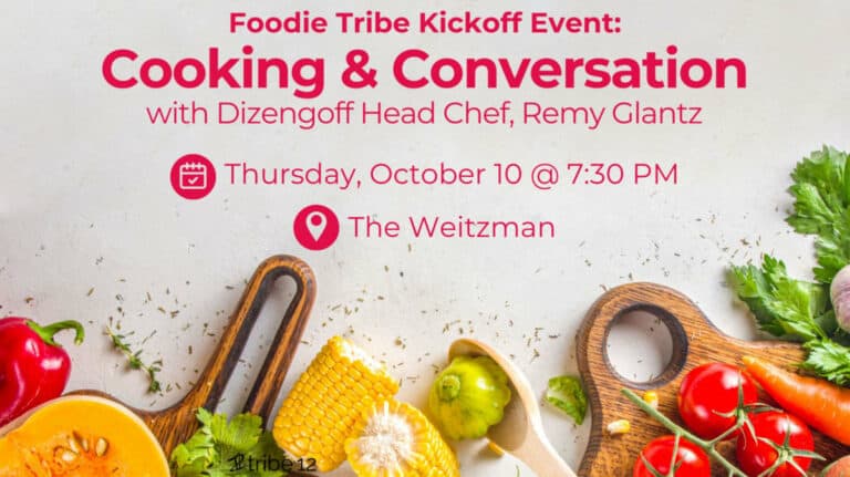 Cooking & Conversation with Dizengoff Head Chef, Remy Glantz 10.10.24