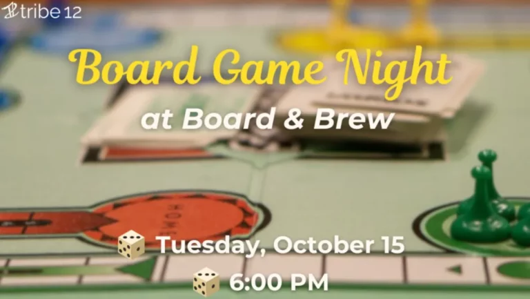 Monthly Game Night 10.15.24