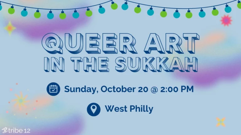 Queer Art in the Sukkah 10.20.24