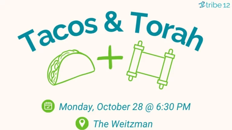 Tacos & Torah 10.28.24