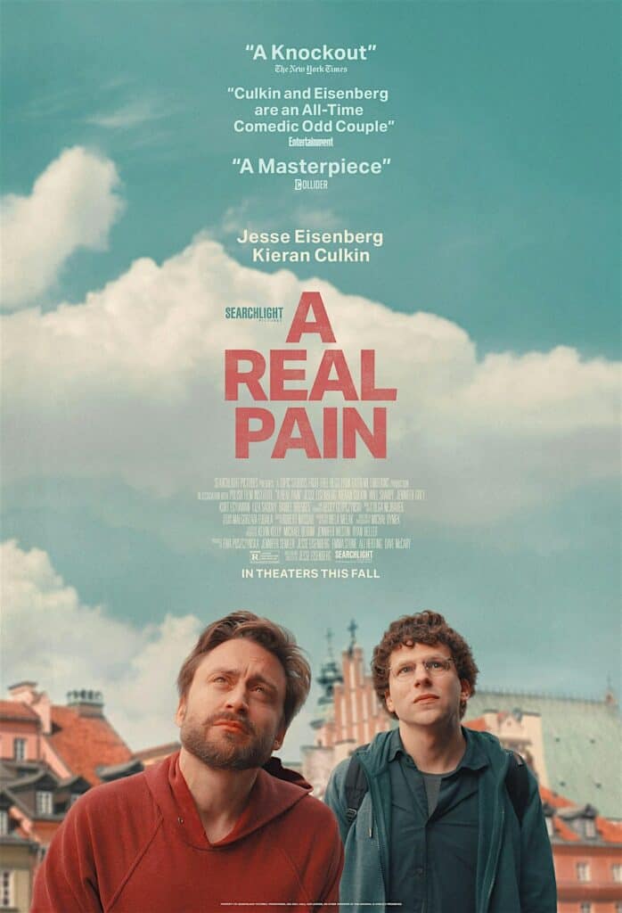 Exclusive Sneak Preview of "A REAL PAIN" directed/starring Jesse Eisenberg