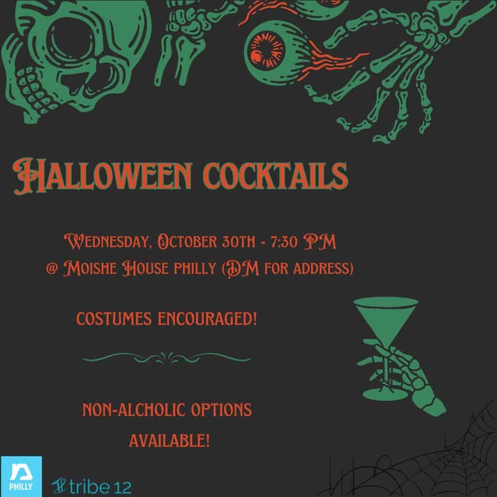 Halloweentown cocktail/mocktail making