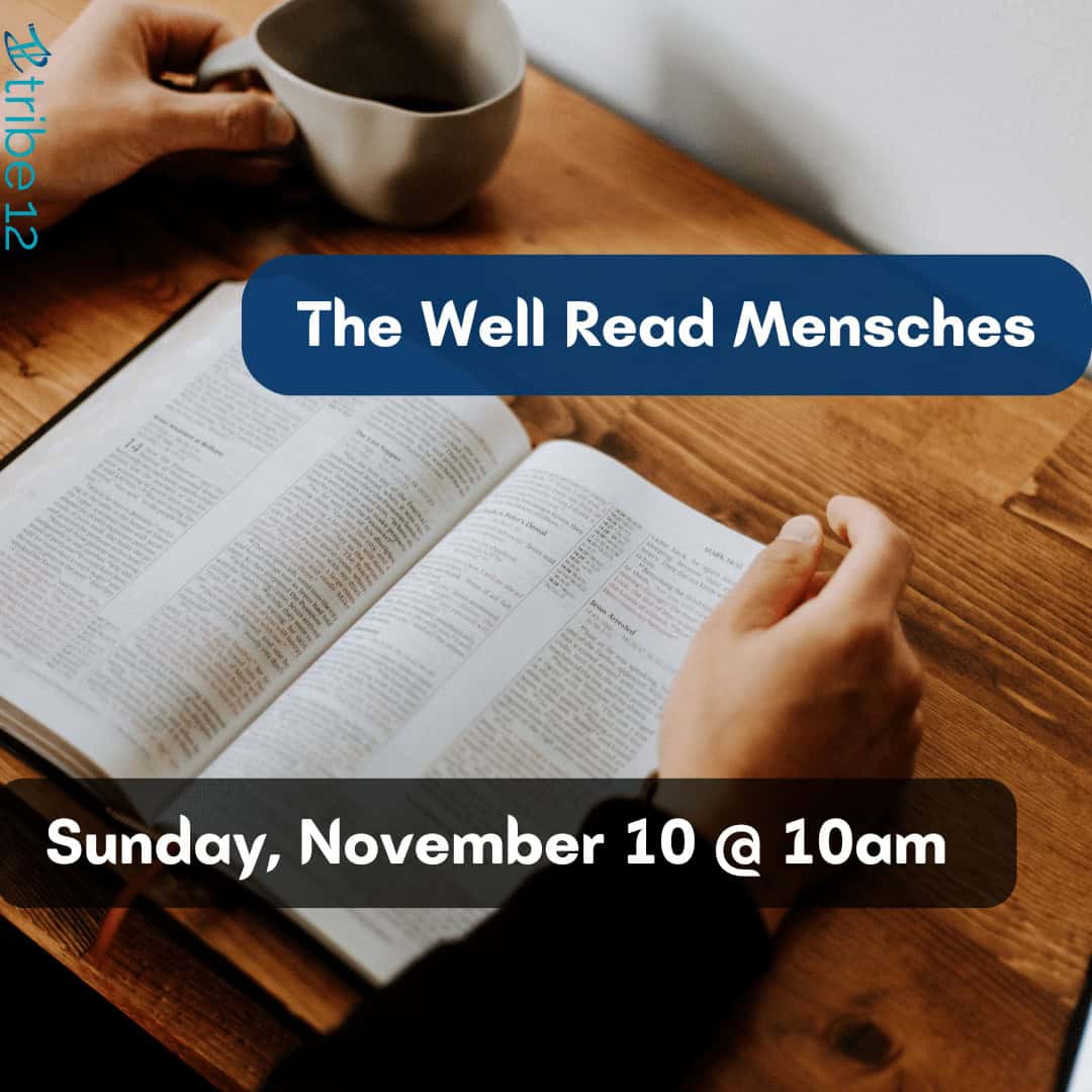 Well Read Mensches 11.10.24