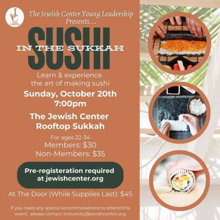 YL Sushi In The Sukkah 2024