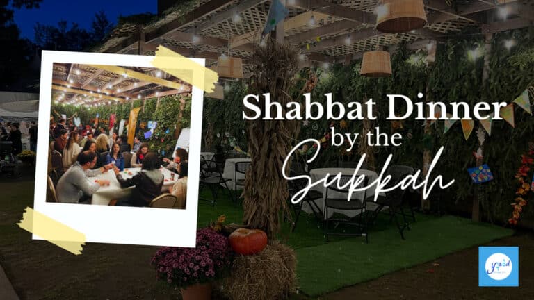 Yisod Game Night Shabbat Dinner by the Sukkah