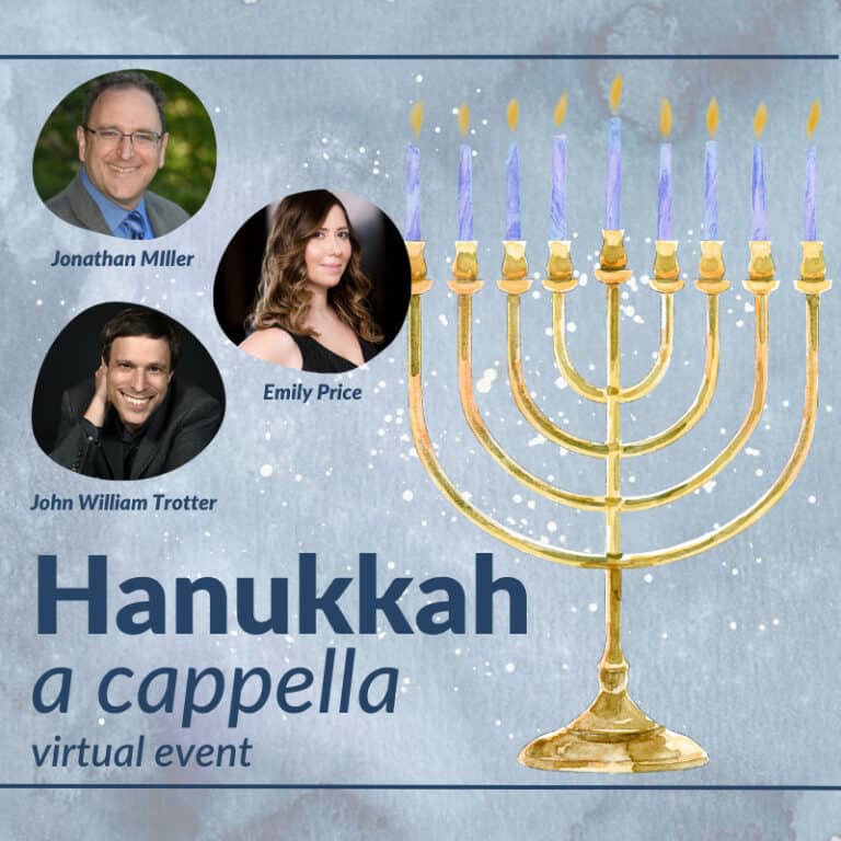An online Hanukkah celebration with Chicago a cappella!