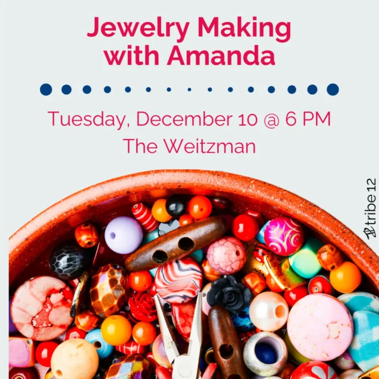 Jewelry Making with Amanda 12.10.24