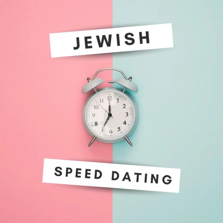 Save The Date: 30s Jewish Speed Dating