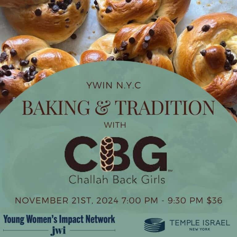 YWIN NYC: Baking and Tradition with Challah Back Girls