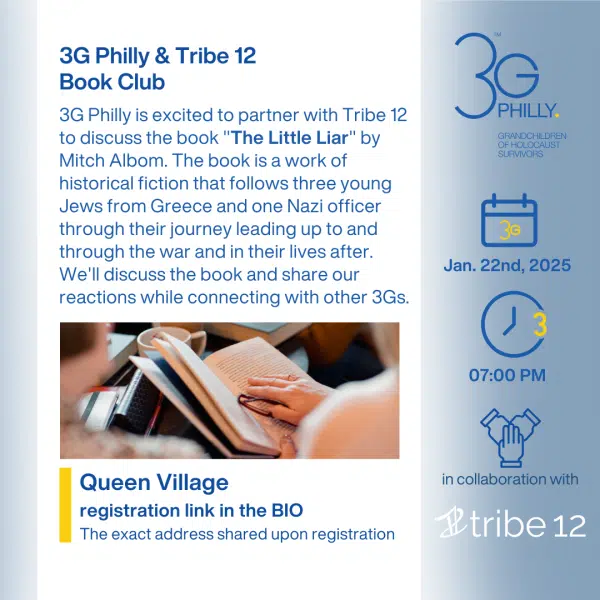 3G and Tribe 12 Book Club