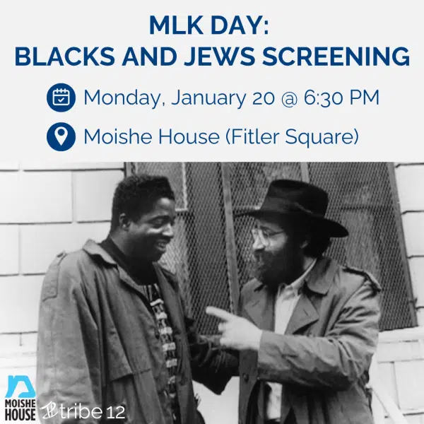 MLK Day: Blacks and Jews Screening