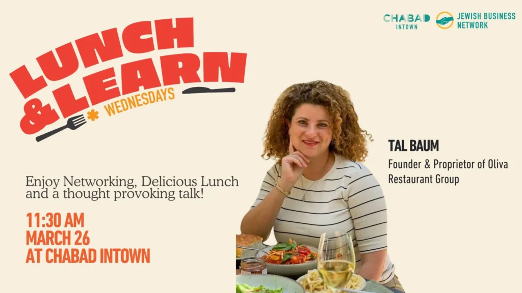 Jewish Business Network Lunch &. Learn