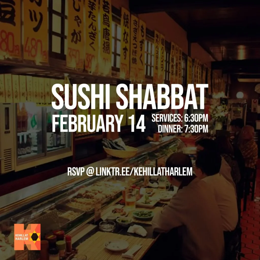 Sushi Shabbat