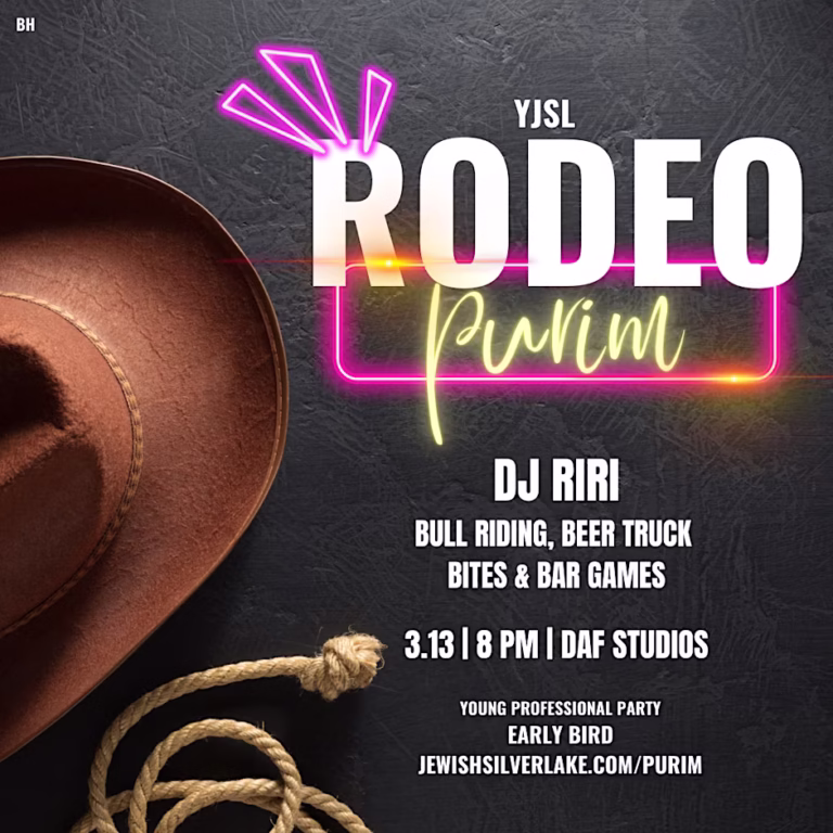 YJSL Rodeo Purim!