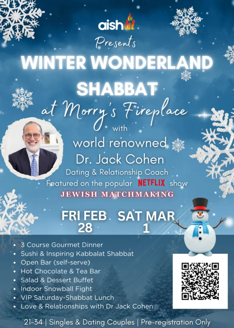 aishLIT WINTER WONDERLAND SHABBAT at Morry's | Love & Relationships | Feb 28