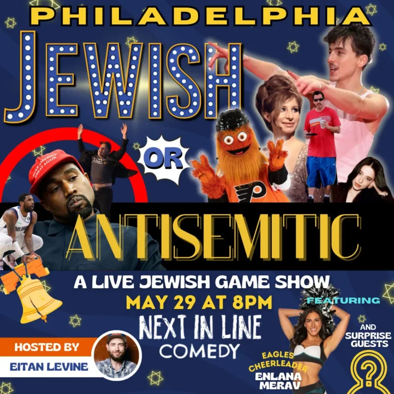 Jewish Or Antisemtiic LIVE! (A LIVE JEWISH GAME SHOW!)