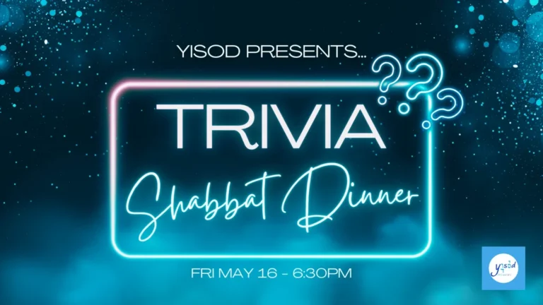 Trivia Shabbat Dinner