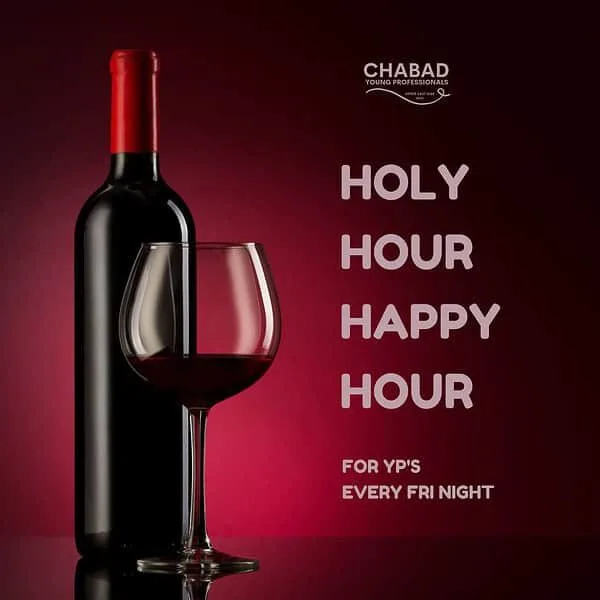 Chabad Young Professionals: Holy Hour Happy Hour – UES