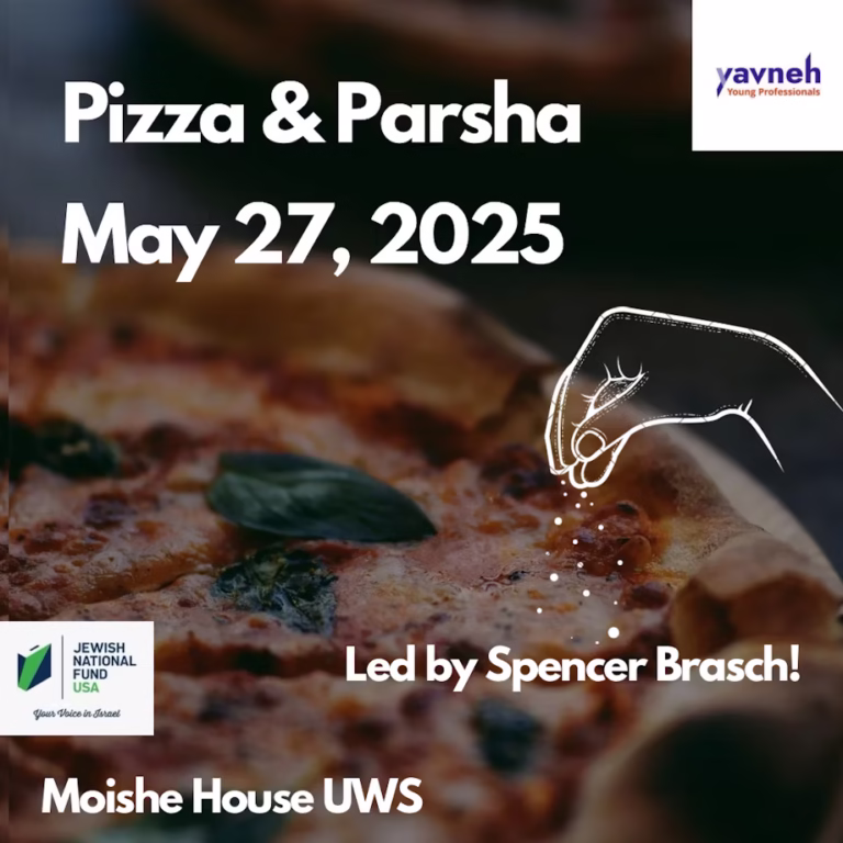 Pizza & Parsha