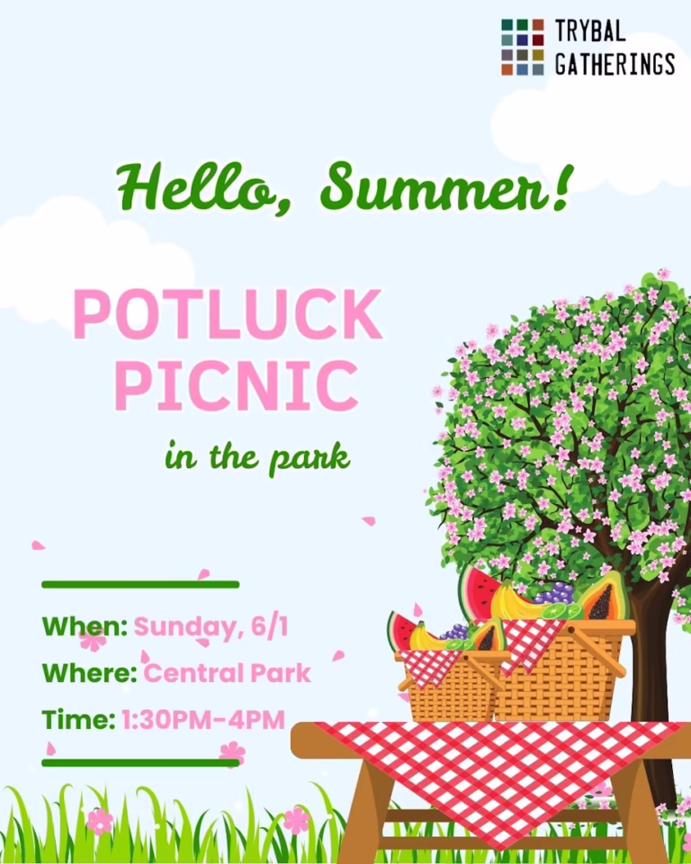 Potluck Picnic in the Park