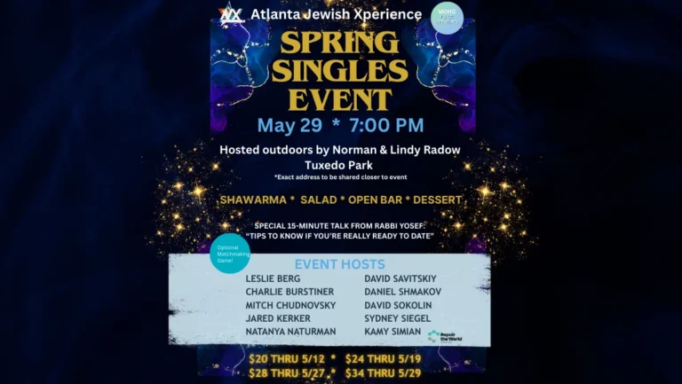 Spring Singles Event!