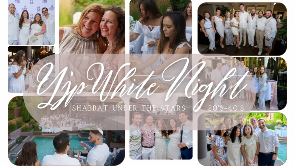 YJP's White Night Shabbat Under the Stars