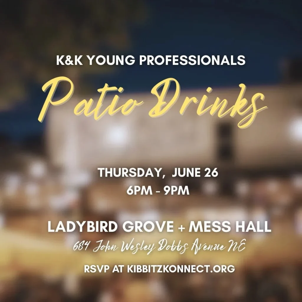 Young Professionals Patio Drinks
