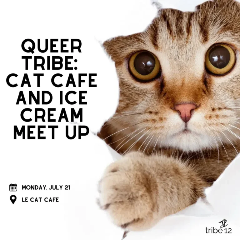 Queer Tribe: Cat Cafe and Ice Cream Meet Up